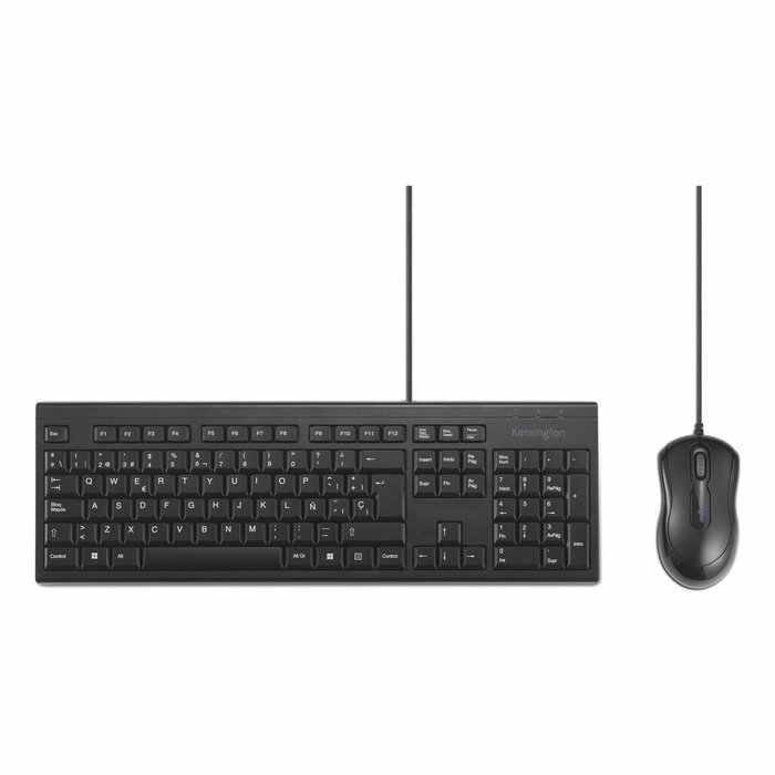 Kensington km100 eq teclado ratÓn incluido oficina usb qwerty espaÑol negro