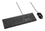 Kensington KM100 EQ Kit de teclado y ratón USB, Español, Negro