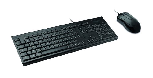 Kensington KM100 EQ Kit de teclado y ratón USB, Español, Negro Kensington KM100 EQ Kit de teclado y ratón USB, Español, Negro