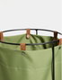 Hanah Home Edda - Green Cesta de Lavandería Verde Impermeable 40x40x70 cm