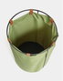 Hanah Home Edda - Green Cesta de Lavandería Verde Impermeable 40x40x70 cm
