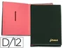 Pardo Portafirmas 0874 12 Departamentos Color Negro