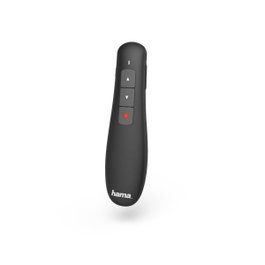 Hama X-Pointer Presentador de Diapositivas Inalámbrico con Puntero Láser Rojo