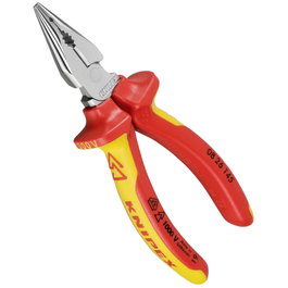 Knipex Alicate universal en punta cromado con mangos aislados