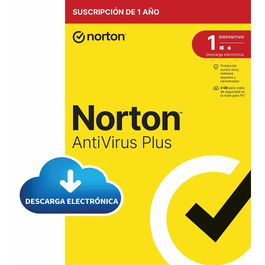 Norton Antivirus Plus 2GB Español - Protección en Tiempo Real, Gestor de Contraseñas y Copia de Seguridad en la Nube