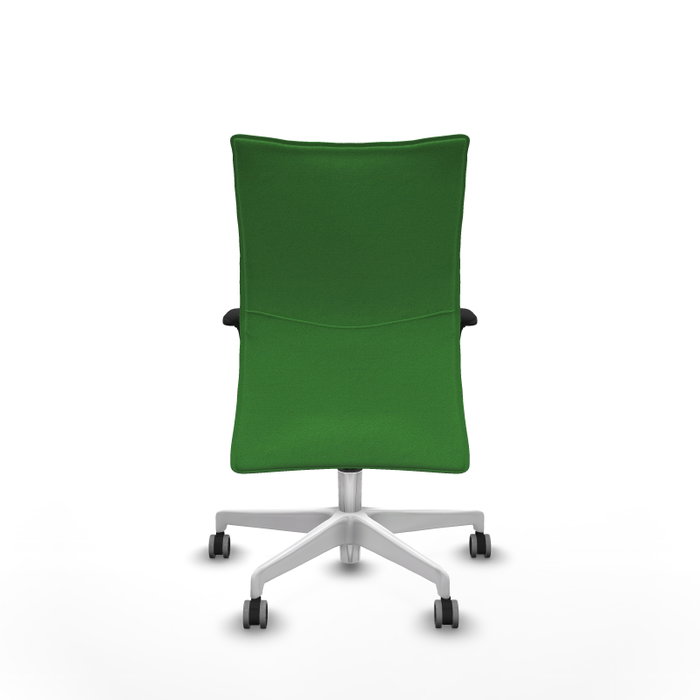 PIQUERAS Y CRESPO Silla Albacete Confidente Verde con Mecanismo Sincro PIQUERAS Y CRESPO Silla Albacete Confidente Verde con Mecanismo Sincro
