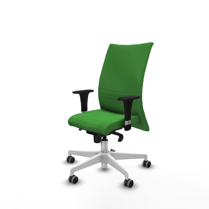 PIQUERAS Y CRESPO Silla Albacete Confidente Verde con Mecanismo Sincro PIQUERAS Y CRESPO Silla Albacete Confidente Verde con Mecanismo Sincro