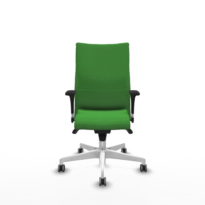 PIQUERAS Y CRESPO Silla Albacete Confidente Verde con Mecanismo Sincro PIQUERAS Y CRESPO Silla Albacete Confidente Verde con Mecanismo Sincro