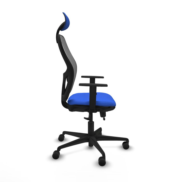 PIQUERAS Y CRESPO Silla de oficina Jorquera Sincro/Traslack Azul y Gris