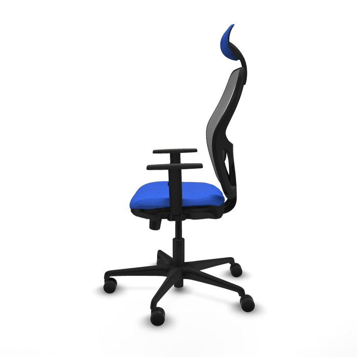 PIQUERAS Y CRESPO Silla de oficina Jorquera Sincro/Traslack Azul y Gris