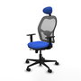 PIQUERAS Y CRESPO Silla de oficina Jorquera Sincro/Traslack Azul y Gris