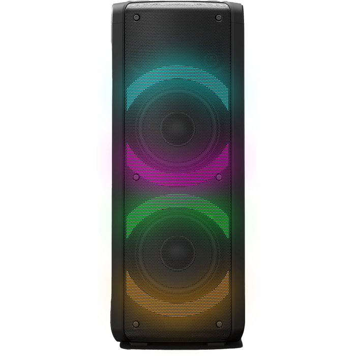 Denver BPS-352 altavoz para fiestas Bluetooth negro