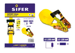 SIFER Eslinga RATCHET 35 mm 6m Sin Fin SIRT35-6-S/F-B