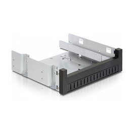 DeLOCK Adaptador 47200 - Kit de Instalación para Conversión de Bahía de 5.25" a Slimline y 3.5" o 2 Bahías, Metal y Plástico