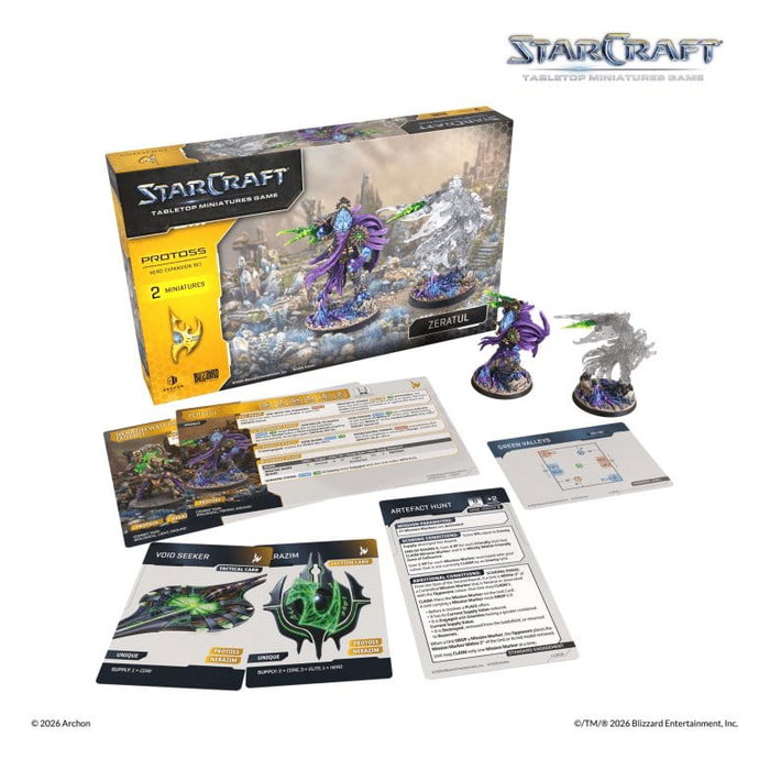 Archon Studio StarCraft TMG Héroe Set de Expansión Protoss: Zeratul Archon Studio StarCraft TMG Héroe Set de Expansión Protoss: Zeratul
