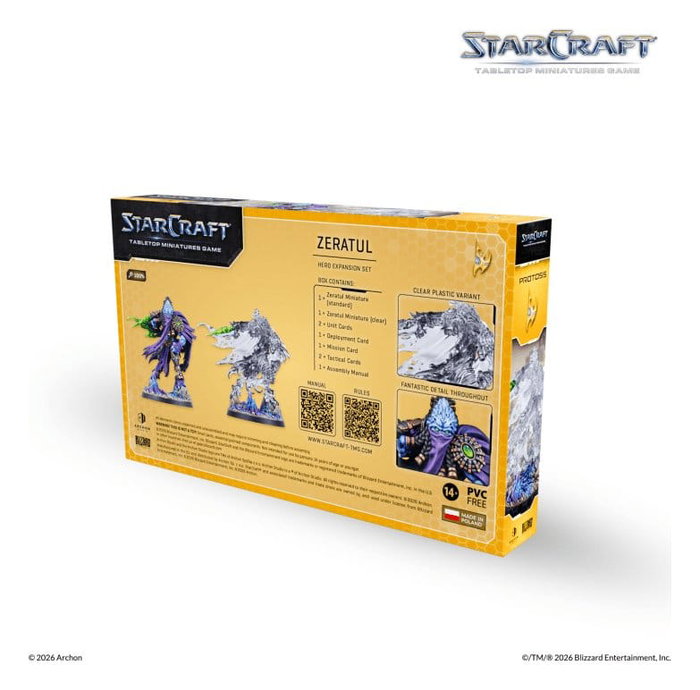 Archon Studio StarCraft TMG Héroe Set de Expansión Protoss: Zeratul Archon Studio StarCraft TMG Héroe Set de Expansión Protoss: Zeratul