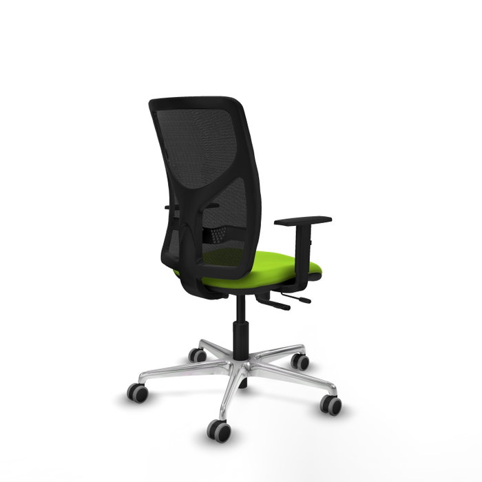 PIQUERAS Y CRESPO Silla de oficina Motilla con mecanismo Sincro/Traslack Pistacho y Negro PIQUERAS Y CRESPO Silla de oficina Motilla con mecanismo Sincro/Traslack Pistacho y Negro