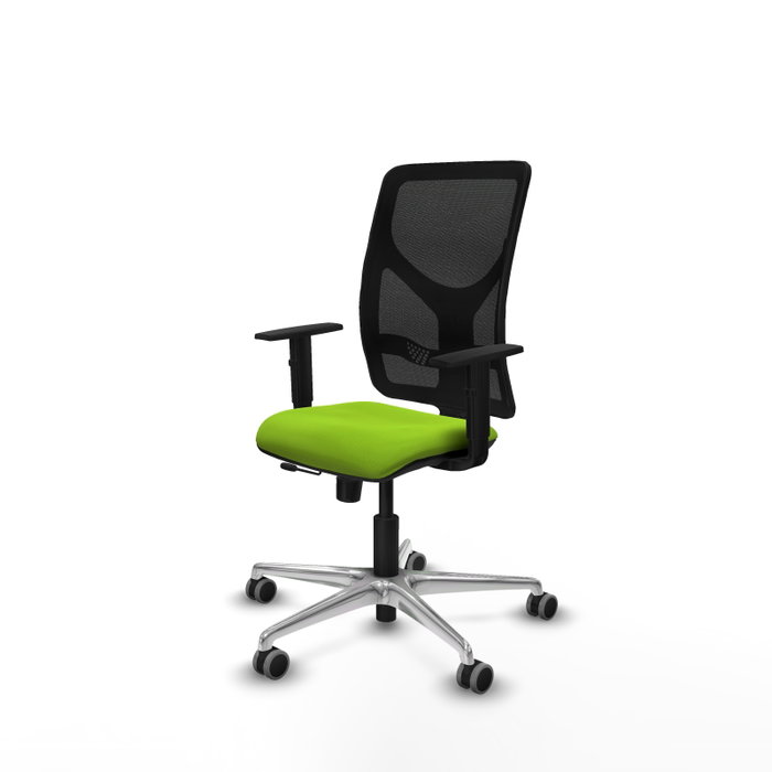 PIQUERAS Y CRESPO Silla de oficina Motilla con mecanismo Sincro/Traslack Pistacho y Negro PIQUERAS Y CRESPO Silla de oficina Motilla con mecanismo Sincro/Traslack Pistacho y Negro