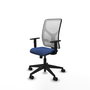 PIQUERAS Y CRESPO Silla de oficina Motilla Sincro Azul marino y Blanco
