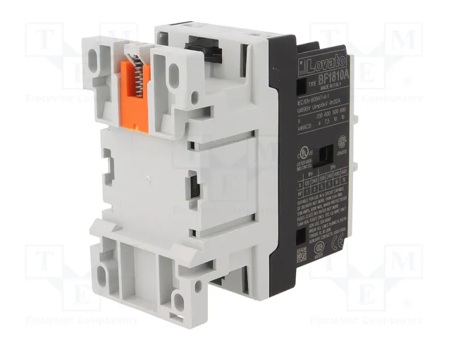 LOVATO ELECTRIC Contactor BF 3-polar 18A 24VAC LOVATO ELECTRIC Contactor BF 3-polar 18A 24VAC