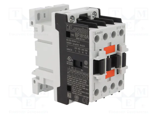 LOVATO ELECTRIC Contactor BF 3-polar 18A 24VAC LOVATO ELECTRIC Contactor BF 3-polar 18A 24VAC