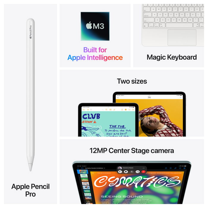 Apple iPad Air 11 7.ª Gen M3 Wi-Fi + Cellular 256 GB Azul Apple iPad Air 11 7.ª Gen M3 Wi-Fi + Cellular 256 GB Azul