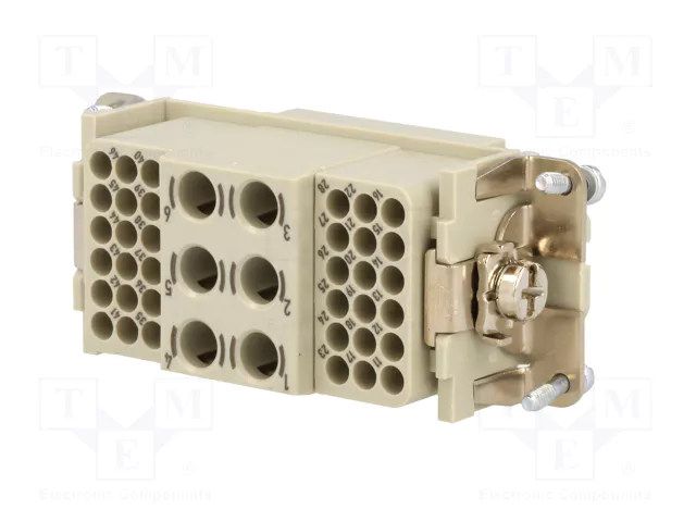 HARTING Han K6/36 insert female plantilla de contacto HARTING Han K6/36 insert female plantilla de contacto