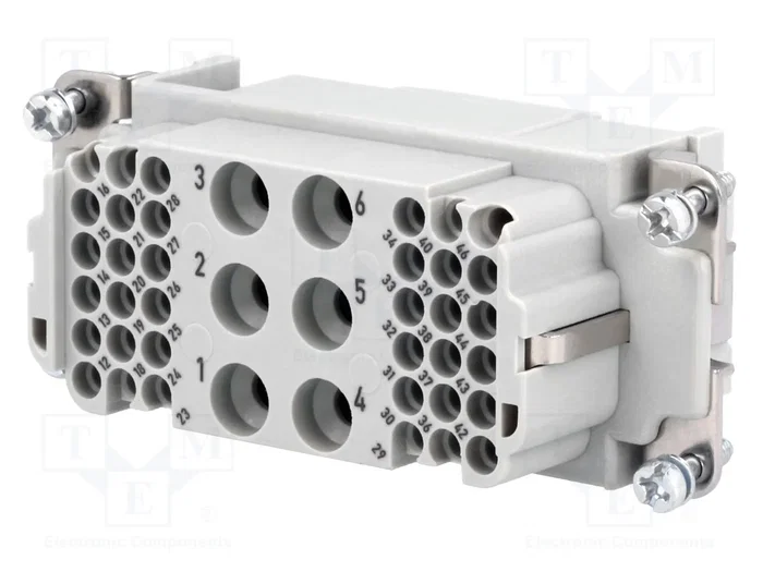 HARTING Han K6/36 insert female plantilla de contacto HARTING Han K6/36 insert female plantilla de contacto