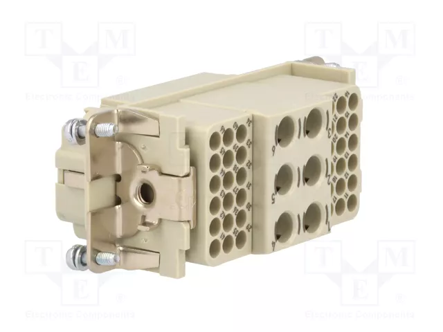 HARTING Han K6/36 insert female plantilla de contacto HARTING Han K6/36 insert female plantilla de contacto