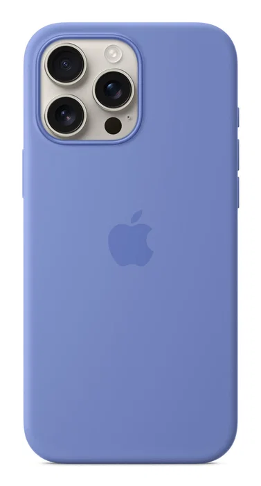 Apple Funda Silicona con MagSafe para iPhone 16 Pro Max (MDH04ZM/A) - Color Púrpura - Protección Contra Caídas y Rayones