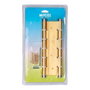Micel Bisagra Doble Acción Aluminio Oro 133x180mm Blister Modelo BS10 M57003