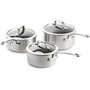 GreenPan Premiere Casserole Set 3-piece Stainless Steel