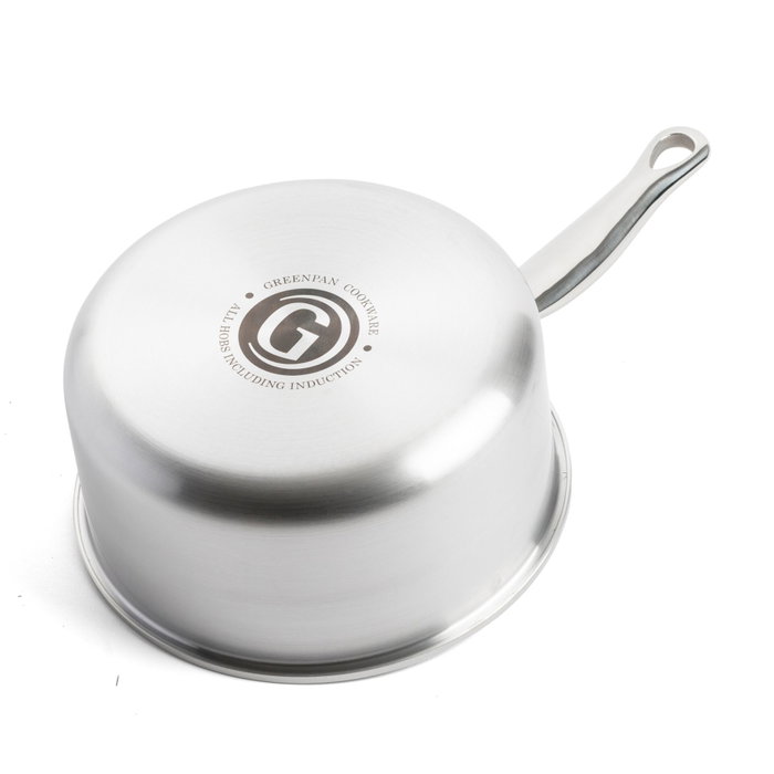 GreenPan Premiere Casserole Set 3-piece Stainless Steel GreenPan Premiere Casserole Set 3-piece Stainless Steel