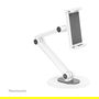 Neomounts DS15-550WH1 Soporte Universal para Tablet de 4.7-12.9 Pulgadas, Color Blanco, Acero, Ajustable - Hasta 1kg
