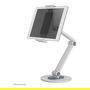 Neomounts DS15-550WH1 Soporte Universal para Tablet de 4.7-12.9 Pulgadas, Color Blanco, Acero, Ajustable - Hasta 1kg