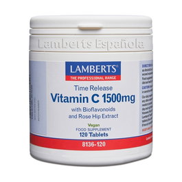 Lamberts Vitamina C 1500mg Liberación Sostenida 120 tabletas