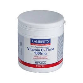 LAMBERTS Vitamina C 1500Mg Time Liberación Sostenida 120 Comprimidos