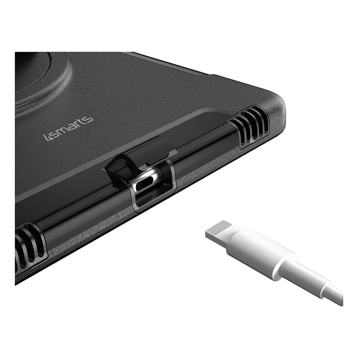 4smarts Funda Robust Rugged Case Grip para Samsung Galaxy Tab S9 FE 10.9" Negro - 540408