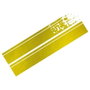 Foliatec FO33954 Vinilo Decorativo para Coche, Diseño Rayas Dorado en PVC de Alto Rendimiento Resistente a la Intemperie y Lavado