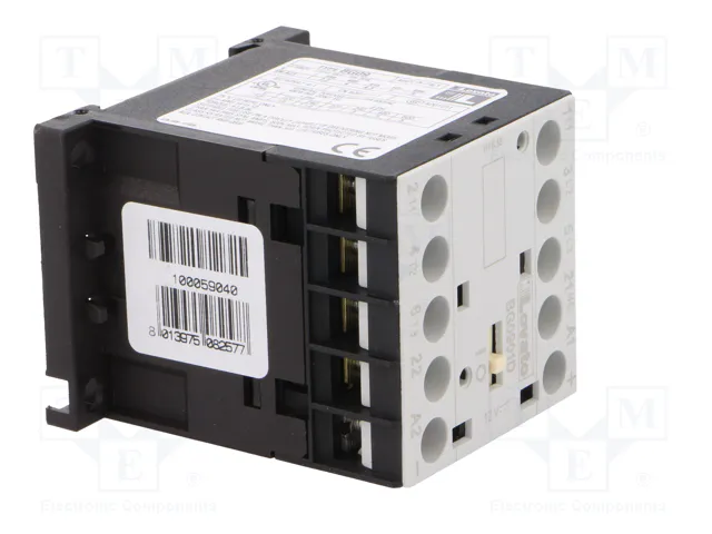 LOVATO ELECTRIC Contactor 3-polar BG 12VDC 9A NO x3 NC LOVATO ELECTRIC Contactor 3-polar BG 12VDC 9A NO x3 NC