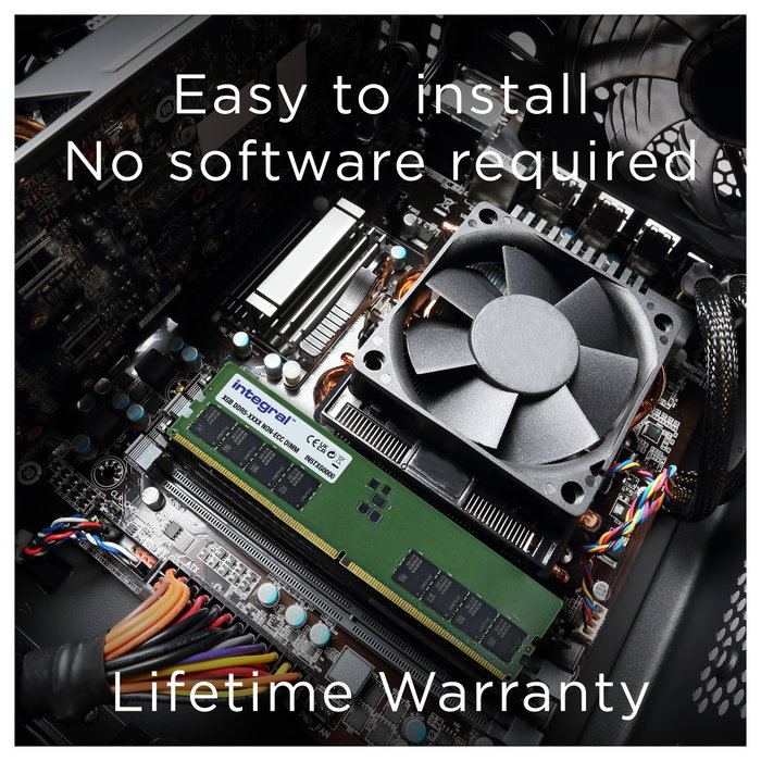 Integral 8GB Integral DIMM 5600MHz verde IN5T8GNJWDX