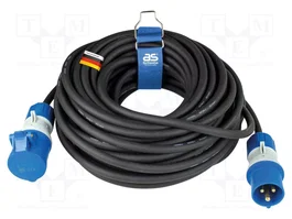 AS SCHWABE Prolongador de alimentación H07RN-F 3G2,5mm2 25m