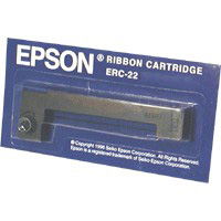 Epson Cinta Registradora Negro ERC-22B para M180, M181, M182, M183, M185, M190, M191, M192, M195