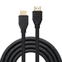 Lindy 37318 Cable HDMI 2.1 High Speed 3m - 4K Ultra HD 60Hz 18 Gbit/s, Compatible con Dolby Atmos y DTS:X, Flexible, Negro