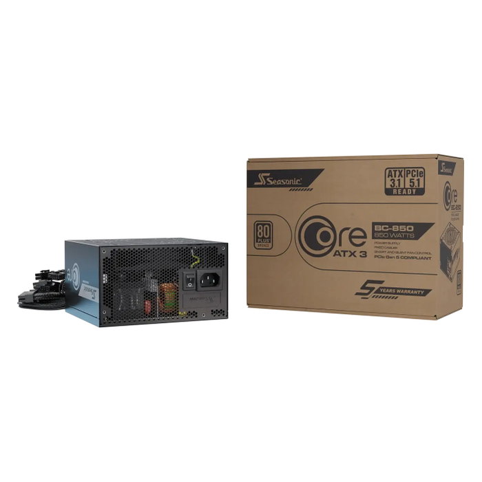 Seasonic Core BC-850 ATX 3.1 850 W Bronze Seasonic Core BC-850 ATX 3.1 850 W Bronze