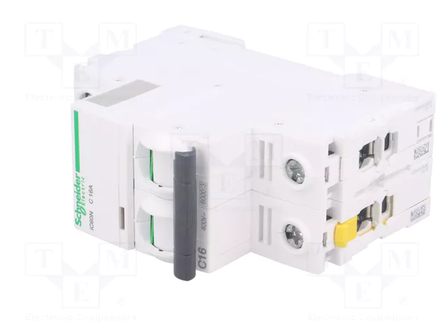 SCHNEIDER ELECTRIC Interruptor magnetotérmico iC60N 16A 2 Polos Curva C