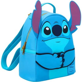 LF | LOUNFEFLY Mochila Magnetic Hands Stitch Disney Loungefly 26cm