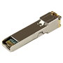 StarTech.com Transceiver SFP Gigabit 1000Base-T RJ45 - Cisco GLC-T Compatible - Módulo de Cobre - Paquete de 10 unidades