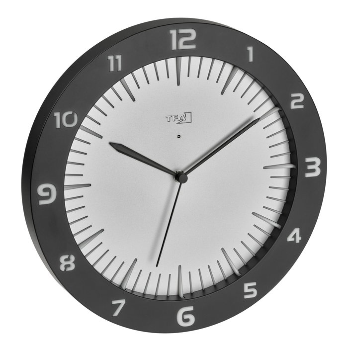 Tfa LUMOCLOCK 60.3553.10 Reloj de pared analógico con iluminación de colores