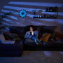 Tfa LUMOCLOCK 60.3553.10 Reloj de pared analógico con iluminación de colores